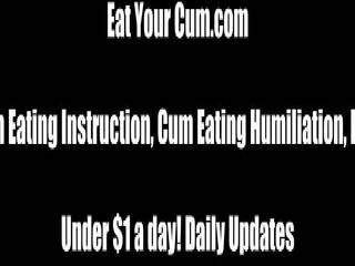 Your Punishment will be to Eat Your Own Cum CEI: HD Porn 9a