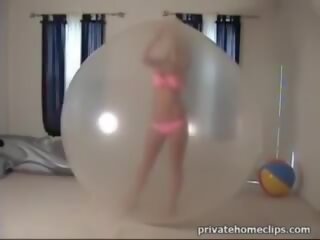 美麗 女孩 trapped 在 一 氣球, 免費 色情 09 | 超碰在線視頻