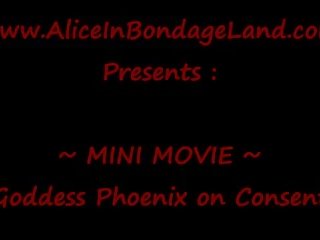 Goddess Phoenix & Mistress Alice CBT Slave Educational